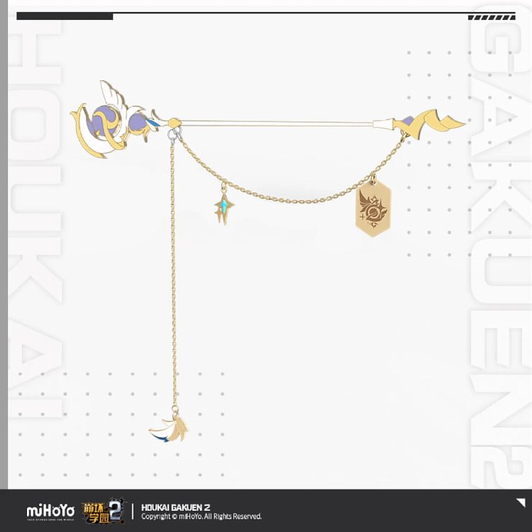 Official Honkai 2d Kiana & Mei Brooch