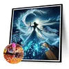 (Multi-Style)Gorgeous Dress Girl & Fairy-Full Round Diamond Painting 40*40CM