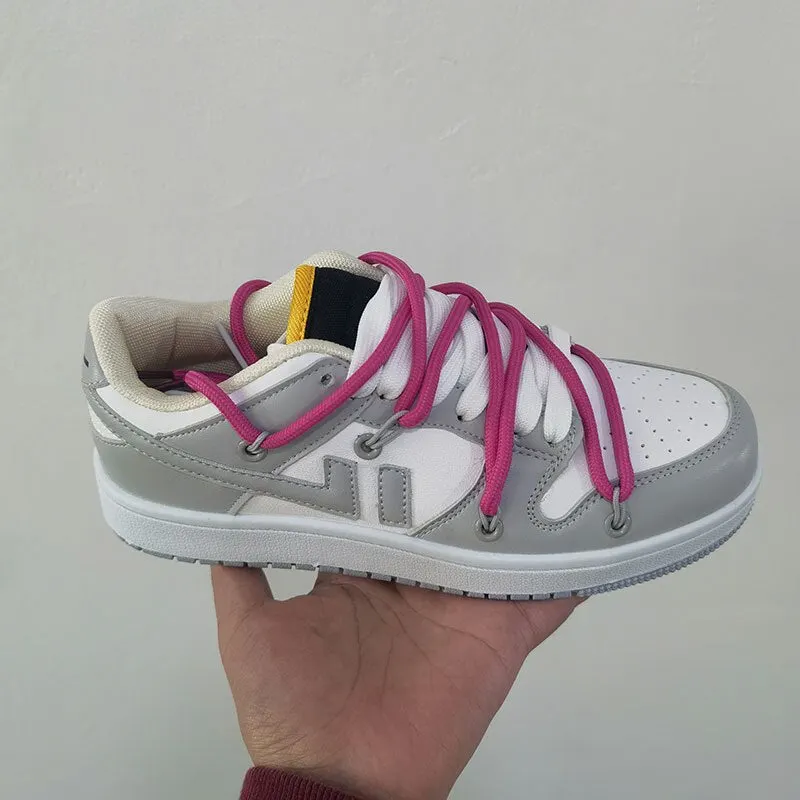 2021 Autumn  Men Women Classic Skateboard Shoes Low-top Casual Trainers Outdoor Walking Retro Sneakers Chunky Dunky Sports Shoes