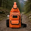 Waterproof Chest Bag Multiple Pockets Sports Bag for Outdoor Camping Sling Bag