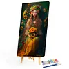 Flower Girl-Paint by Numbers Acrylic Painting 40*60cm