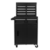 [US Local Warehouse] Large Detachable Toolbox with Double Door & Wheels Sliding Drawers Tool Chest Large Capacity Mechanic Tool Storage Box Metal Tool Cart for Garage Tool Room