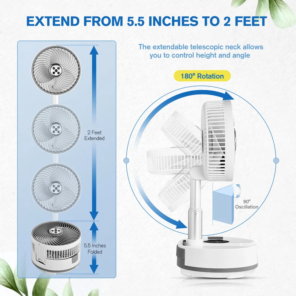 SAKER&reg; Portable Folding Fan