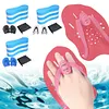 Swim Training Pull Buoy Adjustable Strap Hand Paddles 5-Layer Pull Buoy for Pool