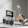 Thumb-sized Flip Screen Mini Camera - Digital Retro CCD High-Definition Portable Small Camera for Students and Campuses