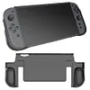 TPU Case for Switch 2 Ergonomic Handle Grip Cover with Stand Protective Case