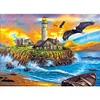 Diamond Painting -DIY Full Square Drill Sea House