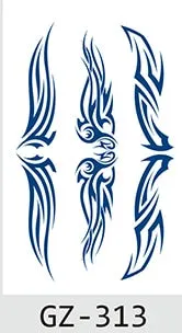 Temporary Tattoos Stickers Geometry Flower Snake Scorpion Juice Ink Lasting Waterproof Arm Chest Waist Hip Realistic Fake Tatoo