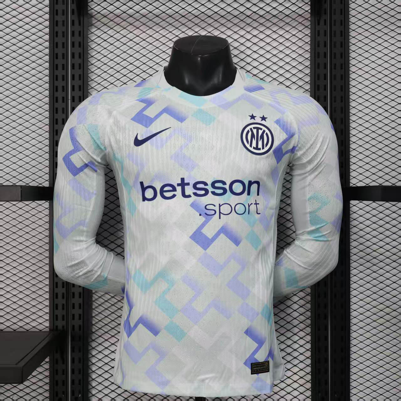 2025-2026 Long Sleeve Player Version Inter Milan Away Football Shirt 1:1 Thai Quality Maxi Kit