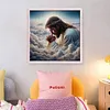 Praying Man - 11CT Stamped Cross Stitch - 40*40cm