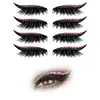 Eyeliner R&eacute;utilisable et Autocollants pour Cils (4 paires)