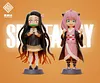 Anya Forger & Nezuko Kamado - SPY X FAMILY Demon Slayer: Kimetsu no Yaiba Resin Statue - Echo Studio