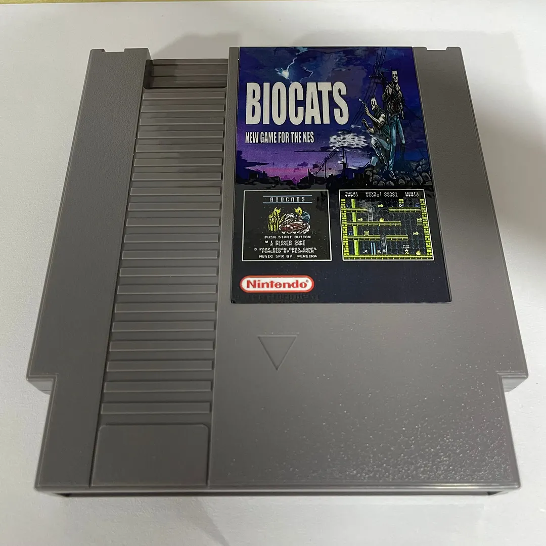 BIOCATS NES For Nintendo Entertainment System Console - 8 Bit Game Cartridge