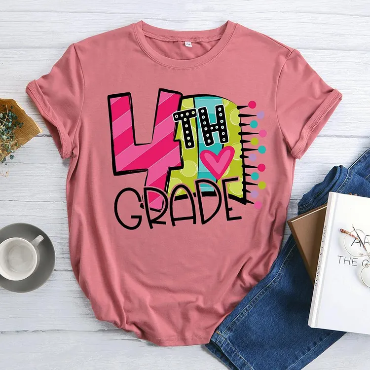 ANB - 4th Grade Book Lovers Tee-07032