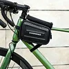 3L Bicycle Front Frame Bag Support Touch Screen Bike Top Tube Bag for 7in Phones