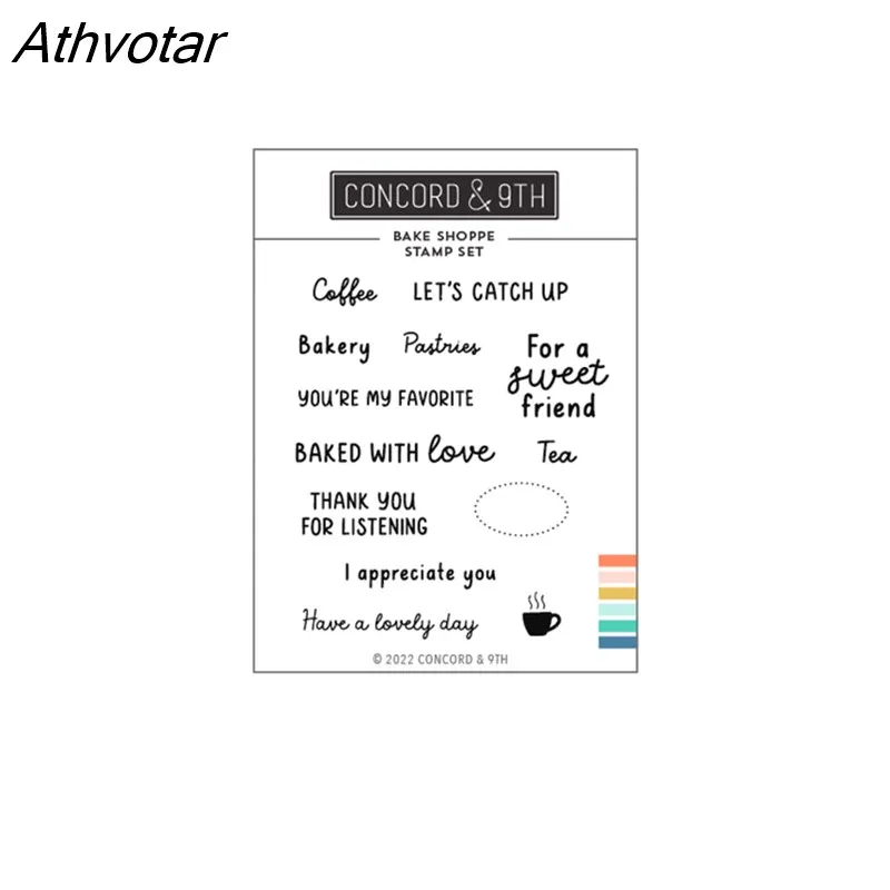 Athvotar New Pop-Up Shoppe Metal Cutting Dies and Clear Stamps Scrapbook Diary Secoration Embossing Template Diy Greeting Card