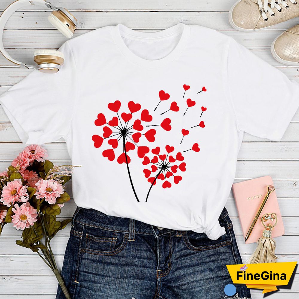 T-shirts Women Love Geometric Trend Style 90s Spring Summer Tshirt Top Lady Print Clothes Graphic Female Tee T-Shirt