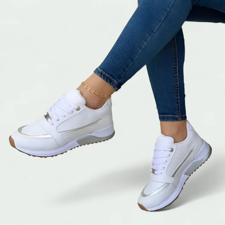 Women's Platform Trainers Lightweight Breathable Casual