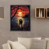 Diamond Painting-DIY Full Round Drill Lakeside Lovers