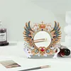 Angel Wing Acrylic Diamond Painting Mirror Kit for Bedroom Dressing Table