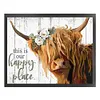 Hignland Cow - 11CT Stamped Cross Stitch 50*40cm