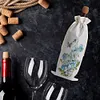 DIY Diamond Painting Wine Bags Diamond Art Liquor Bottle Covers Kit (Flowers)