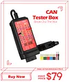 WOYO CTB007 CAN Tester Box/Pin Settings Diagnostic Tool/OBD Voltage Measurement /OBD2 16Pin Break out Box/Communication Detection/OBD II Protocol Detector/Data Line Signal/Auto ECU Diagnosis Scanner/Maintenance/Programming/Coding