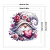 (US Local)Rose Gnome-11CT Stamped Cross Stitch Kit(40x40cm)