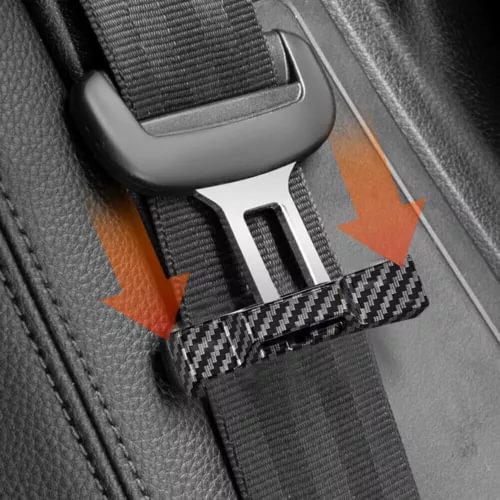 Dronehint Car Parts Seat Belt Buckle Fixed Clip Fastener Holder Self-adhesive Stabilizer (For: Acura) Parts