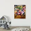 (Counted/Stamped) 11CT Movie Avengers - Cross Stitch 36*46cm/14.2*18.1in