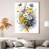 (Multi-Style) Flowers-11CT Stamped Cross Stitch 30*40cm/11.81*15.75in