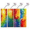 DIY 4Pcs Animal-Diamond Painting Bookmark
