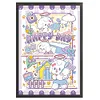 >SALE<Full Embroidery Cotton Thread 11CT Print Cute Sheep Cross Stitch 50x70cm