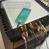USB-C to Dual XLR 3Pin Cable Braided Type C to XLR Male Output Stereo Cord