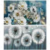 2Pack Flower-Full Round Diamond Painting(70x40cm)