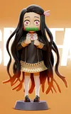 Anya Forger & Nezuko Kamado - SPY X FAMILY Demon Slayer: Kimetsu no Yaiba Resin Statue - Echo Studio