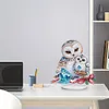  5D DIY Special Shape Diamond Painting Desk Ornament Owl Decor Kit