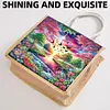 Diamond Painting Stream Dawn Scene Tote Bag Handbag