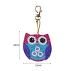5pcs DIY Bird Full Drill Special Shaped Diamond Painting Keychains Pendant