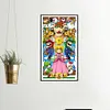 (Big Size)Super Mario - 16CT Stamped Cross Stitch - 45*75cm