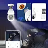 Cam&eacute;ra de s&eacute;curit&eacute; wifi sans fil avec ampoule