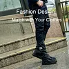 Reusable and Foldable Rain Boot Shoe Cover with Zipper, Non-slip, Reflective, Easy to Carry