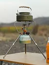 Camping Gas Stove Holder Aluminum Alloy Outdoor Gas Tank Support for Camping BBQ