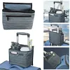 Luggage Travel Cup Holder Free Hand Suitcase Drink Bottle Bag for Travelers