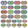2pcs/set DIY Diamond Painting Special Shape Acrylic Alphabet Coaster Kit