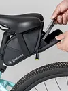 Bicycle Under Seat Bag Bike Strap-On Saddle Bag Bike Seat Bag for Outdoor Riding