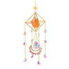 Carillon &eacute;olien suspendu en cristal