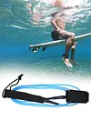 6ft Surfboard Ankle Leash Elastic Webbing Surfboard Longboard Surf Leg Rope