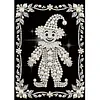 Diamond Painting-DIY Special Shaped Drill Pearl Painting Clown(30x40cm)
