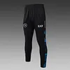 Joyfball 2024/2025 Napoli Half-Pull Training Suit Black Football Shirt 1:1 Thai Quality
